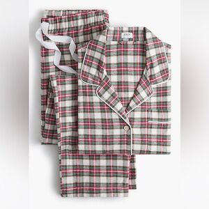 NWT! J. Crew Factory Women’s Tartan Plaid Flannel Pajama Set